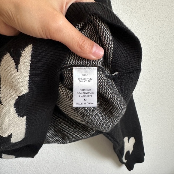 NWOT Lelis floral cropped sweater - Picture 4 of 5